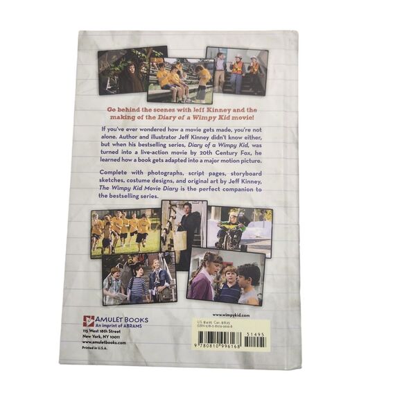 DIARY Of A WIMPY KID BOOKS LOT Of 9 HARDCOVER By JEFF KINNEY HB YA CLASSROOM - Picture 5 of 16